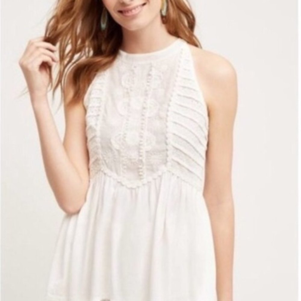 Anthropologie Meadow Rue Eva Halter Top